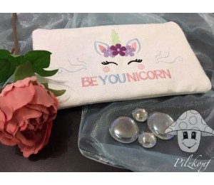 Stickserie ITH - Einhorn Tasche Dreaming Unicorn - BeYOUnicorn